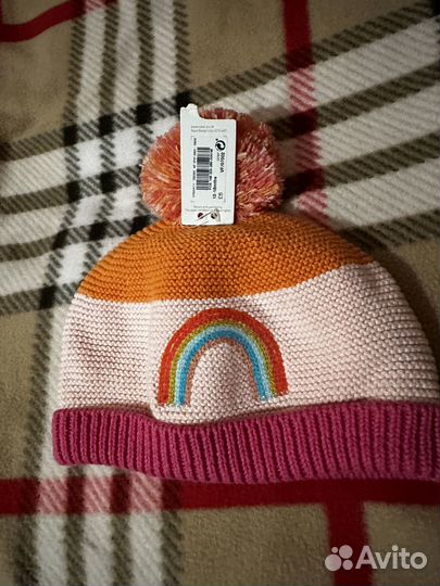 Шапочка для девочки next 12-18мес хлопок