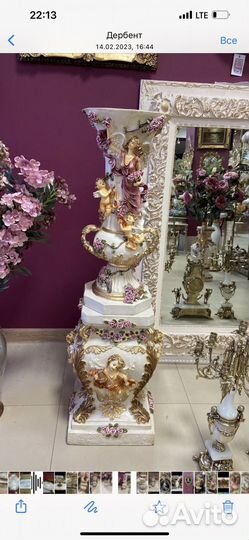 Вазы, часы все в наличии