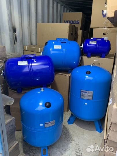 Гидроаккумулятор vodos WTR 80 HOR (80 литров, 10ba