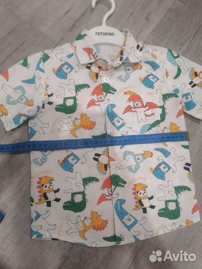 Рубашка для мальчика (двойняшек, близнецов)