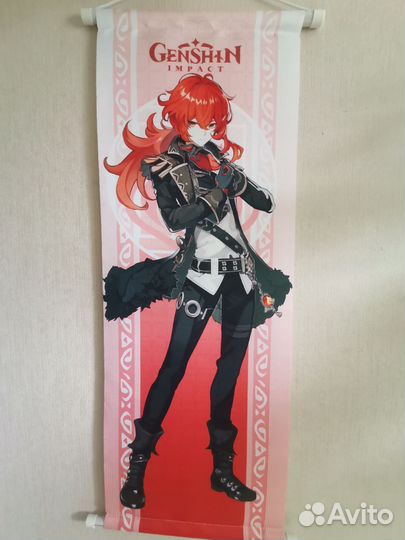 Плакат Геншин