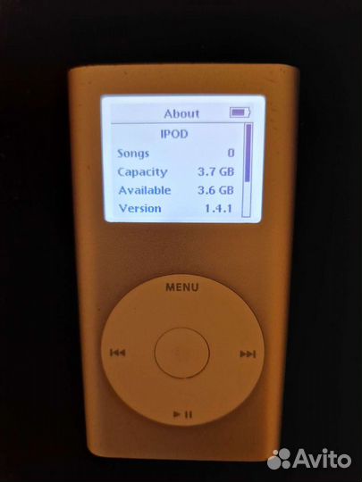 Apple iPod mini 2st Generation модель A1051, 4 гб