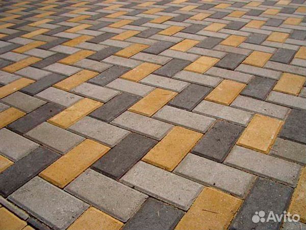 Тротуарная плитка Брусчатка 8 вибропресс