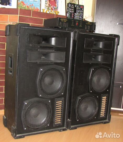 Колонки VFA-Pro 2082W F12L76 Усилитель Микшер DSP