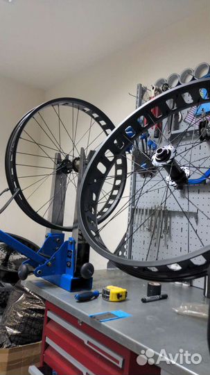 Спицовка колес велосипеда фэтбайка, ремонт