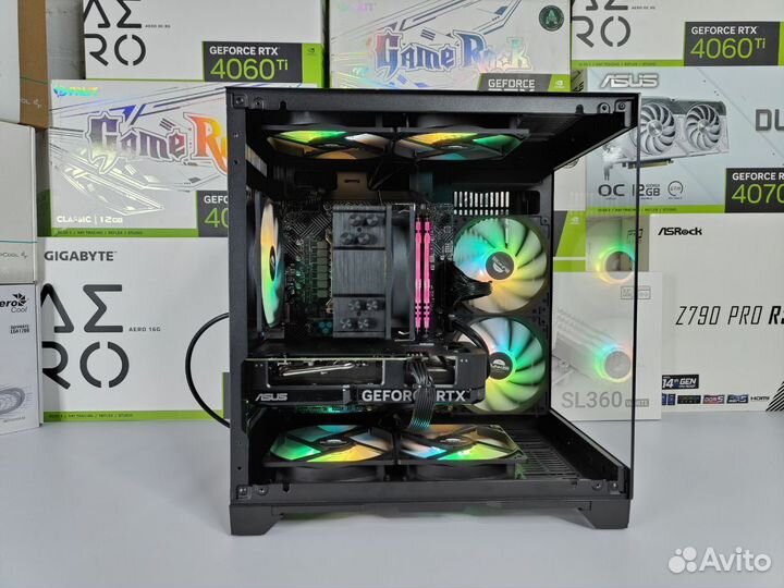 Игровой пк RTX 4060Ti 12400f новый