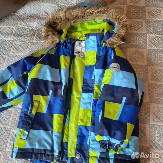 Зимняя куртка для мальчика Huppa 110