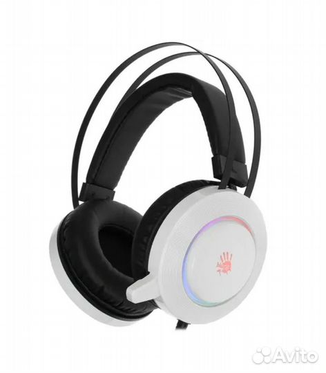 Наушники A4Tech Bloody G521, белый, черный