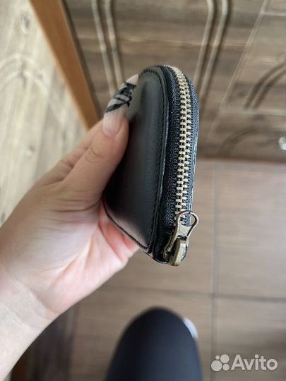 Кошелек маленький натуральная кожа