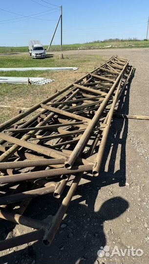 Фермы металлические для навеса бу