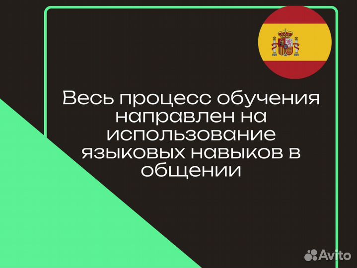 Репетитор по испанскому языку онлайн Испанский для всех уровней