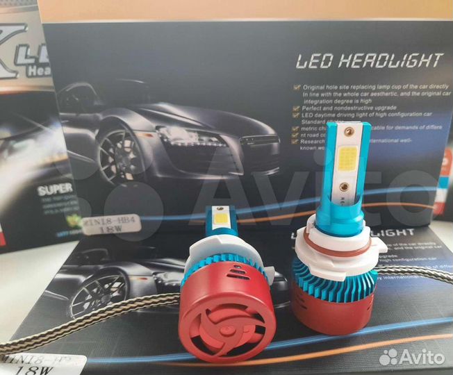 Светодиодные лампы H1/H3/H4/H7/H8