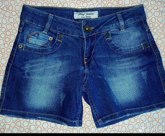 Шорты джинсовые