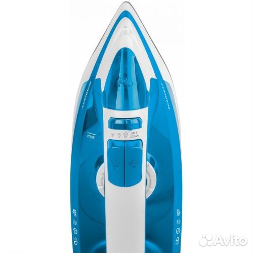 Утюг Scarlett SC-SI30P17 2200Вт синий/белый