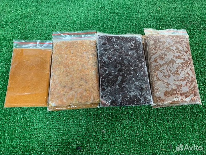 Замороженный корм (мотыль,циклоп,коретра,Артемия)