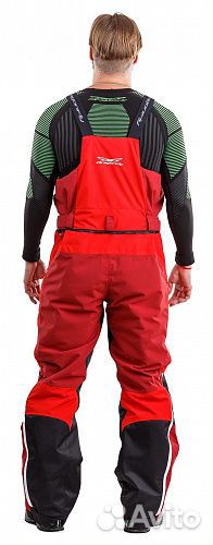 Штаны мужские DragonFly Sport 2019, Красный