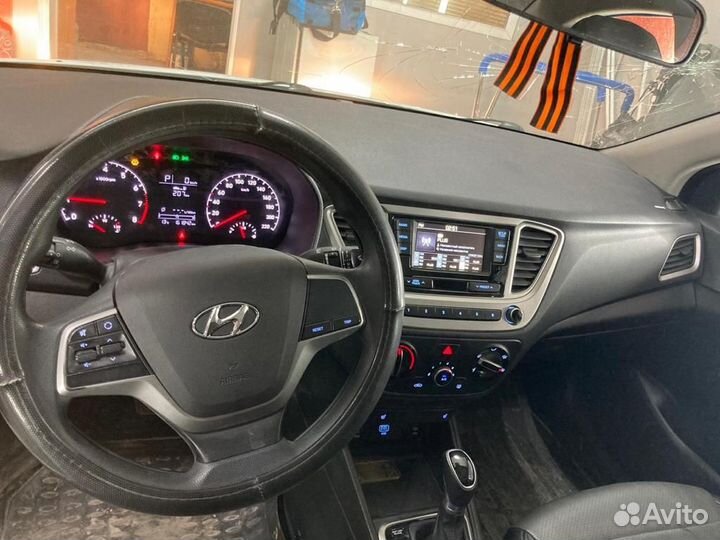 Безопасность водителя на Hyundai Solaris 1