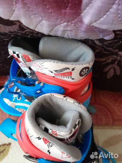 Роликовые коньки детские раздвижные