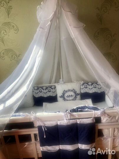 Комплект бортиков в кроватку