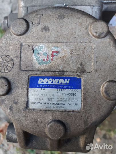 Компрессор кондиционера denso