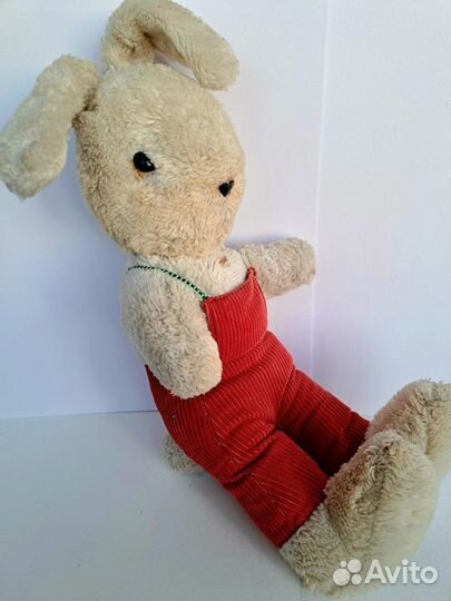 Мягкая игрушка зайка СССР