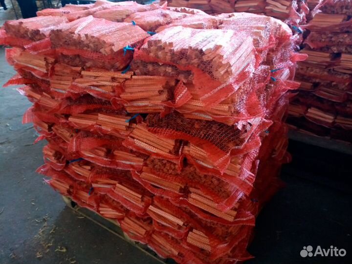Дрова сухие от 100 упаковок