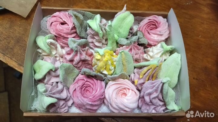 Зефирные букеты