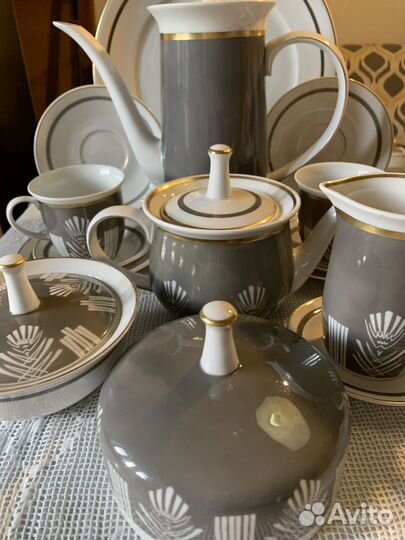 Сервиз чайный Райхенбах Германия. Артишок