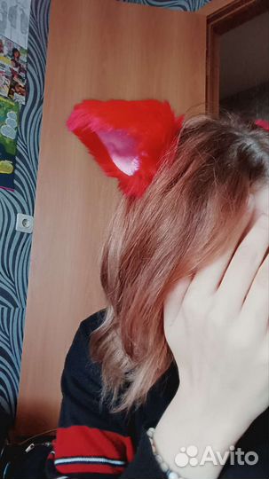 Ушки на заколке