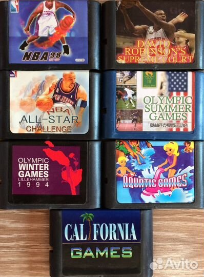 Картриджи Sega Сега игры Новые
