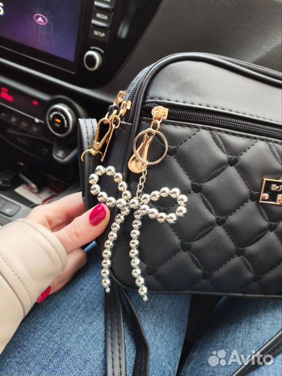 Обвес из бусин на сумку