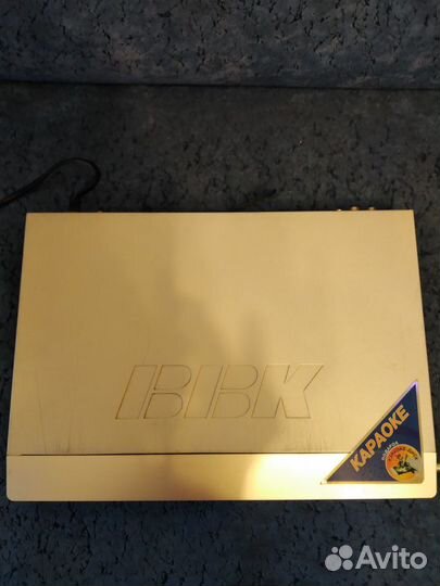 DVD/CD плеер ввк DV112S с функцией караоке