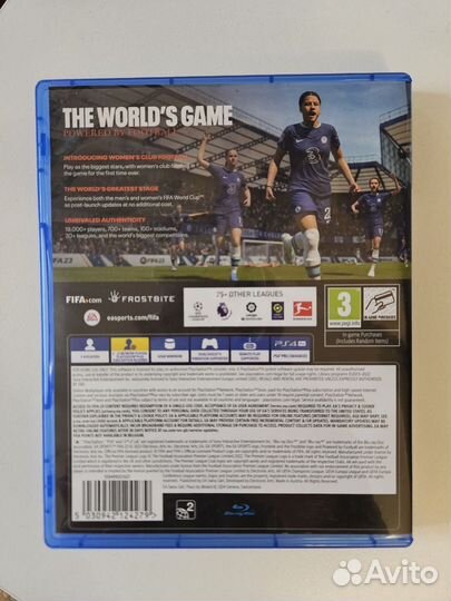 Fifa 23 ps4 диск на русском