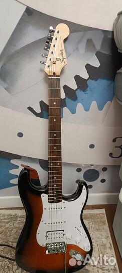 Электро гитара squier by fender