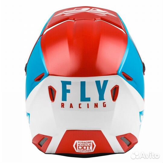 Шлем детский (кроссовый) FLY racing kinetic straig