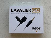 Микрофон петличный rode Lavalier GO