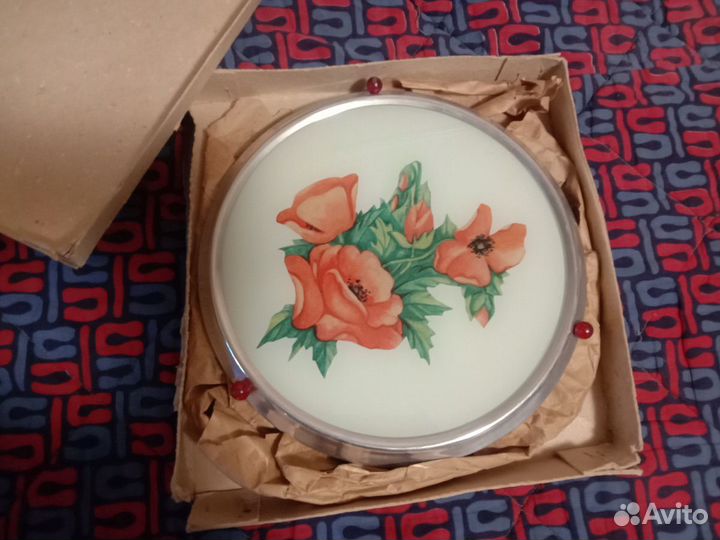 Вращающееся блюдо тортница СССР