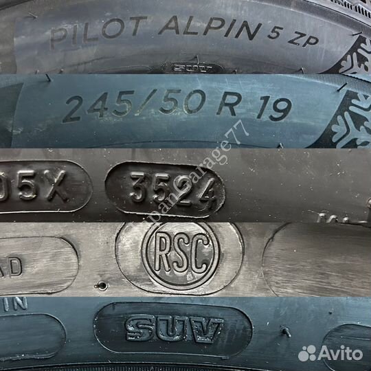 Michelin Pilot Alpin 5 245/50 R19