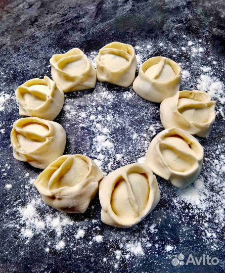 Пельмени мусульманские, домашние