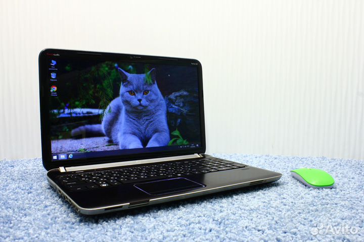 Отличный ноутбук HP c 8GB озу15,6