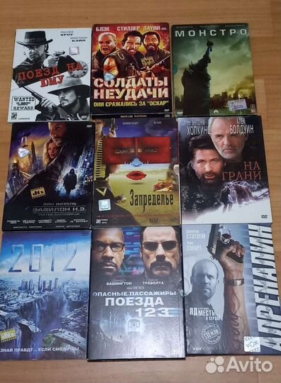 DVD- фильмы разные