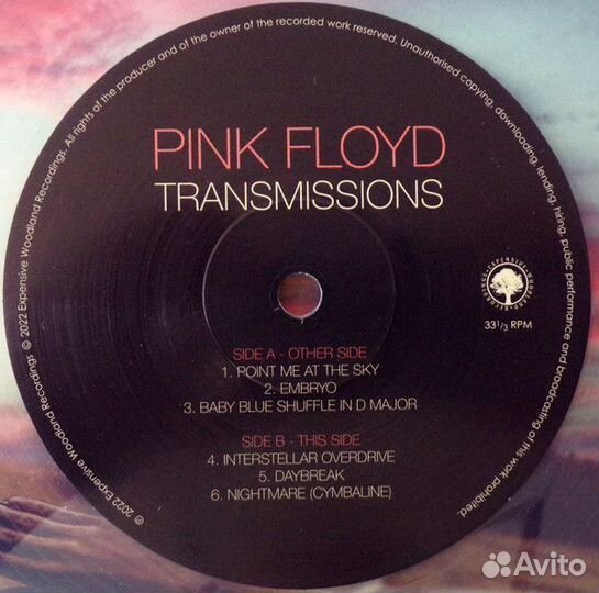 Винил Pink Floyd – Transmissions (2LP clear)