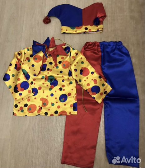 Костюм Петрушки 116