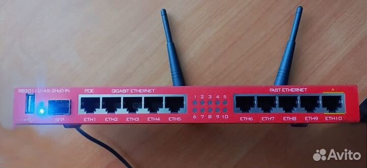 Wi-Fi роутер MikroTik RB2011UiAS-2HnD-IN
