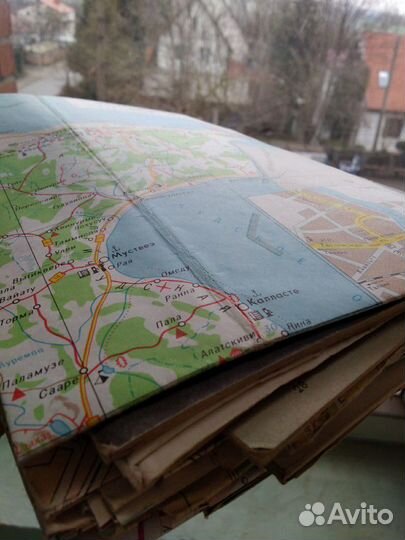 Карты и атласы городов СССР