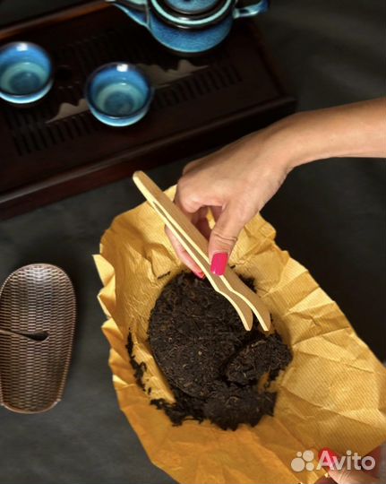 Чай для хорошей бодрости Шу Пуэр Иу да шу 2006г