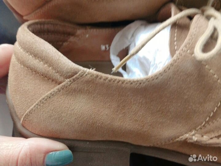 Туфли замшевые мужские 40 размер