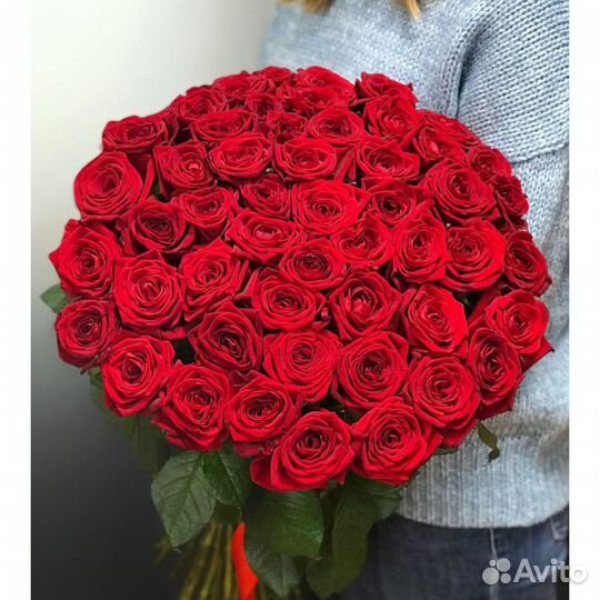 Букет 25 красных роз