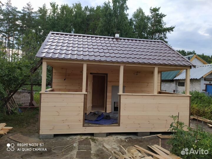 Каркасная баня