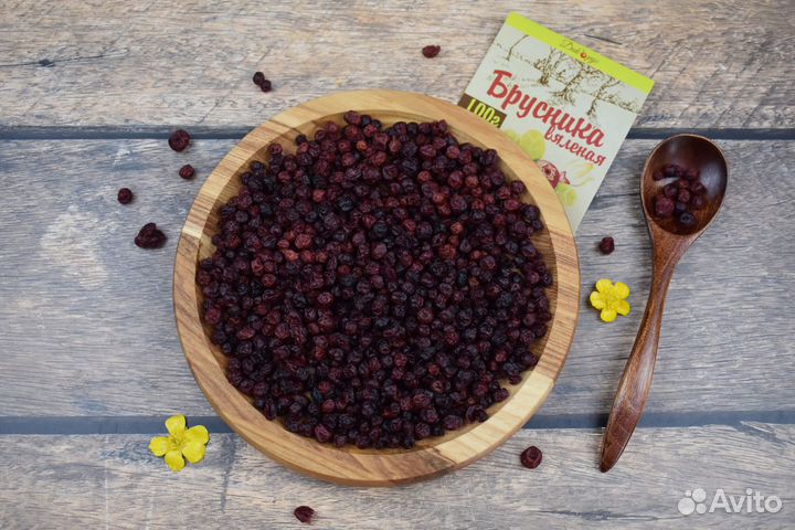 Вяленая брусника, розница и опт